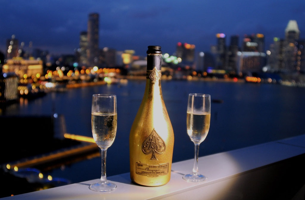 champagne 買酒, 香檳酒, Armand de Brignac Ace Gold NV, Fine Wine Asia, 法國名莊酒黑桃A 金色香檳, 香檳 Champagne 推薦
