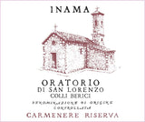 Oratorio Di San Lorenzo Carmenere Riserva DOC