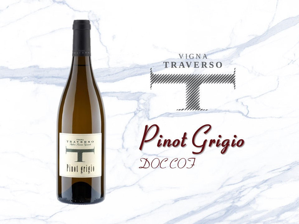 Vigna Traverso Pinot Grigio, 特桑奧酒莊葡萄酒, DOC, COF 買白酒, White Wine, Fine Wine Asia, 意大利評分酒, italian red wine, Wine Searcher, 紅酒推介, 頂級紅酒, 紅酒送貨