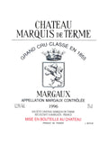 Chateau Marquis de Terme 德達侯爵 買紅酒 Red Wine 香港買酒網 法國名莊酒 france red wine 買紅酒 紅酒推介 頂級紅酒 波爾多 Bordeaux 1855 Wines