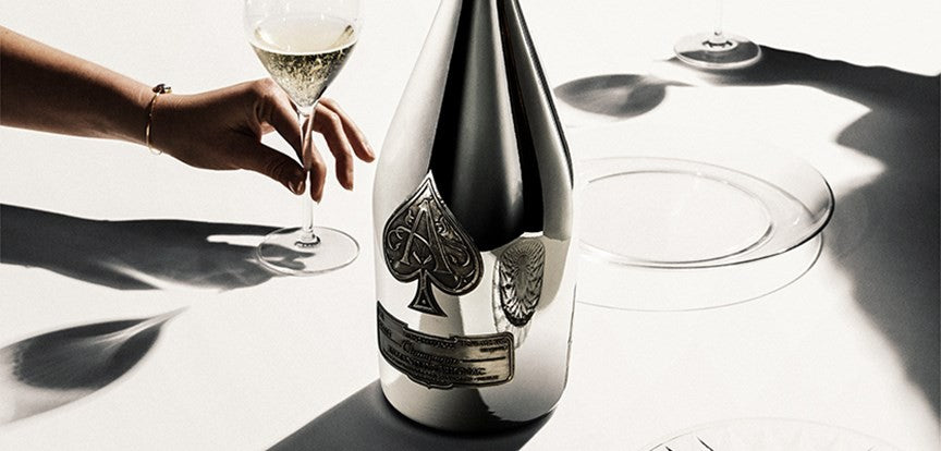 Armand de Brignac Ace Silver Blanc de Blancs NV, 黑桃A銀色香檳, 法國名莊酒, 買香檳, 香檳推薦, Champagne,  French Wine